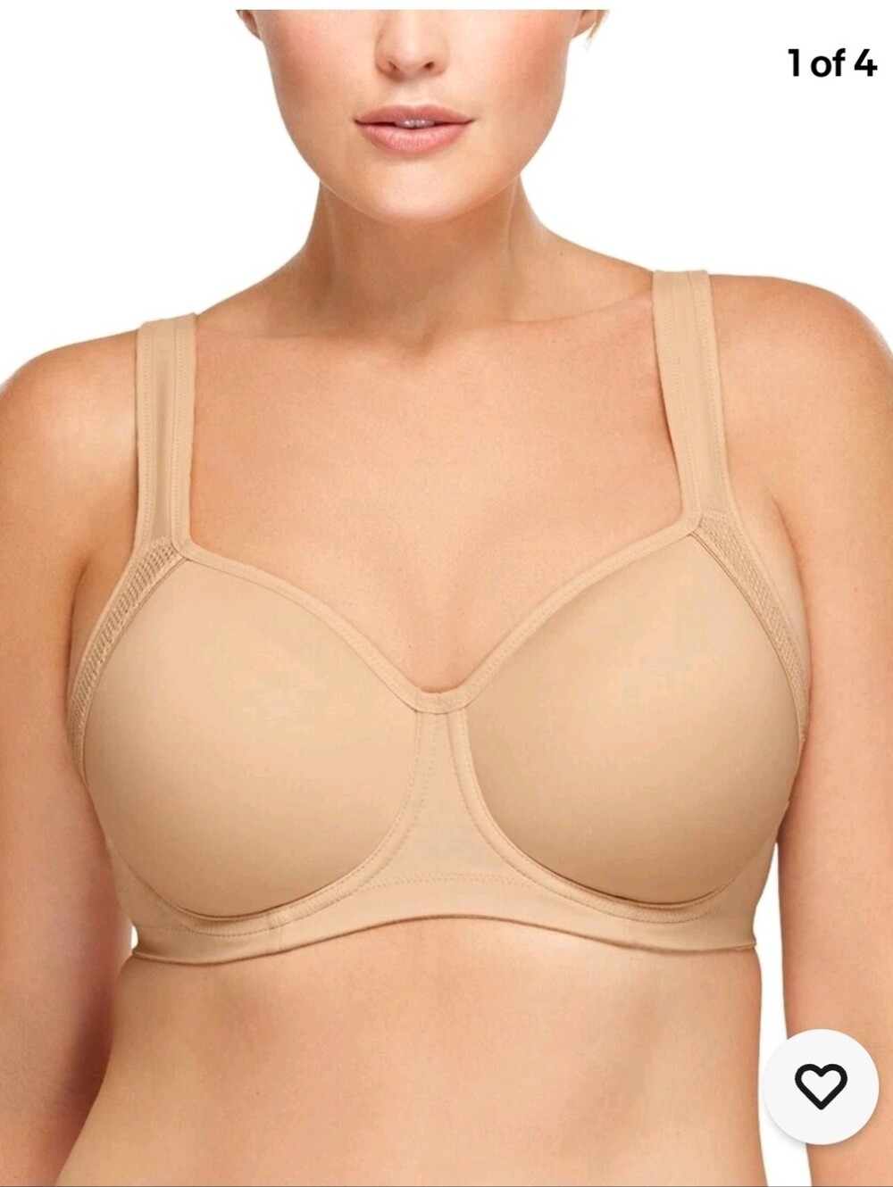 Wacoal Lindsey Sports Bra 34D Nwt